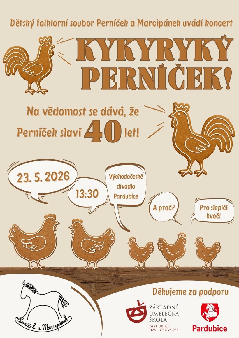 Kykyryký perníček