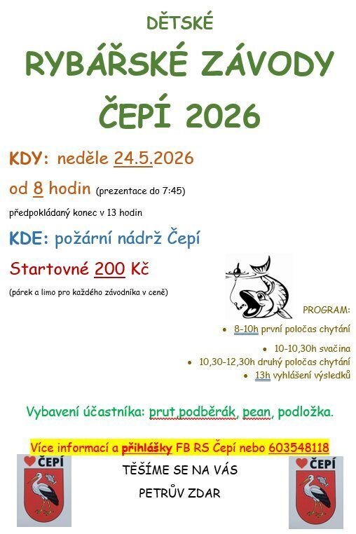 Dětské rybářské závody