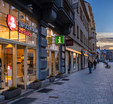 Tourist Information Centre Pardubice – třída Míru