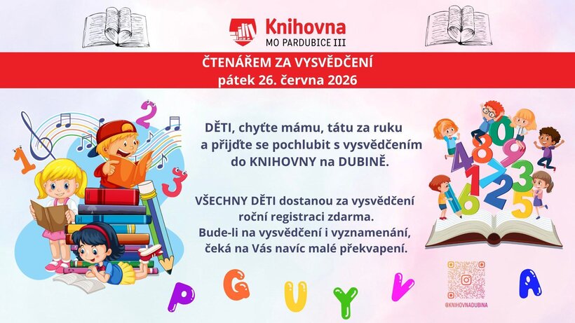 Čtenářem za vysvědčení