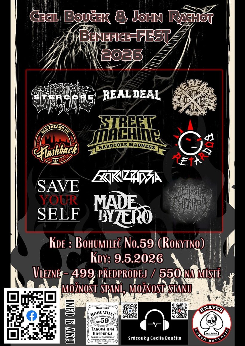 Cecil Bouček & John Rachot Benefice-Fest