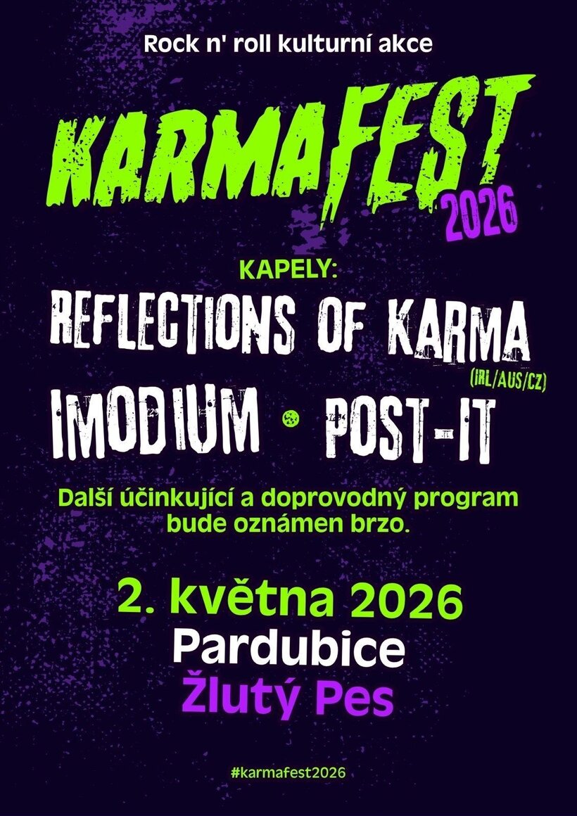 KarmaFest Pardubice 2026