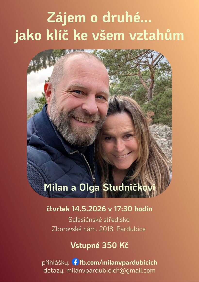 Milan a Olga Studničkovi: Zájem o druhé... jako klíč ke všem vztahům