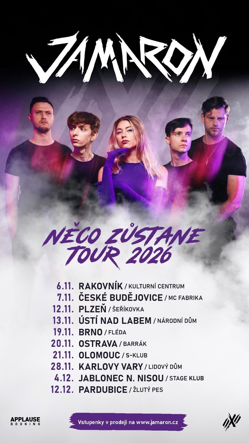 Jamaron - Něco zůstane Tour 2026