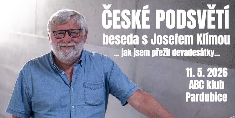 České podsvětí - beseda s Josefem Klímou