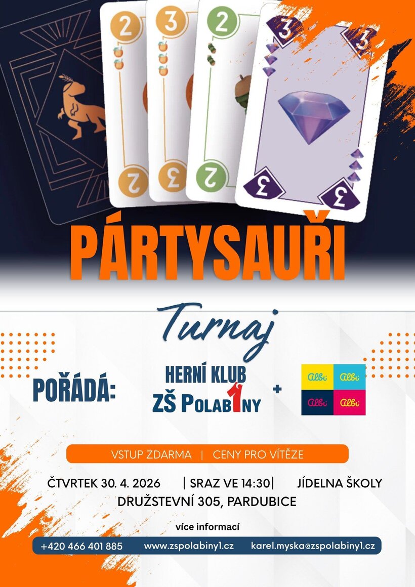 Turnaj "Pártysauři"