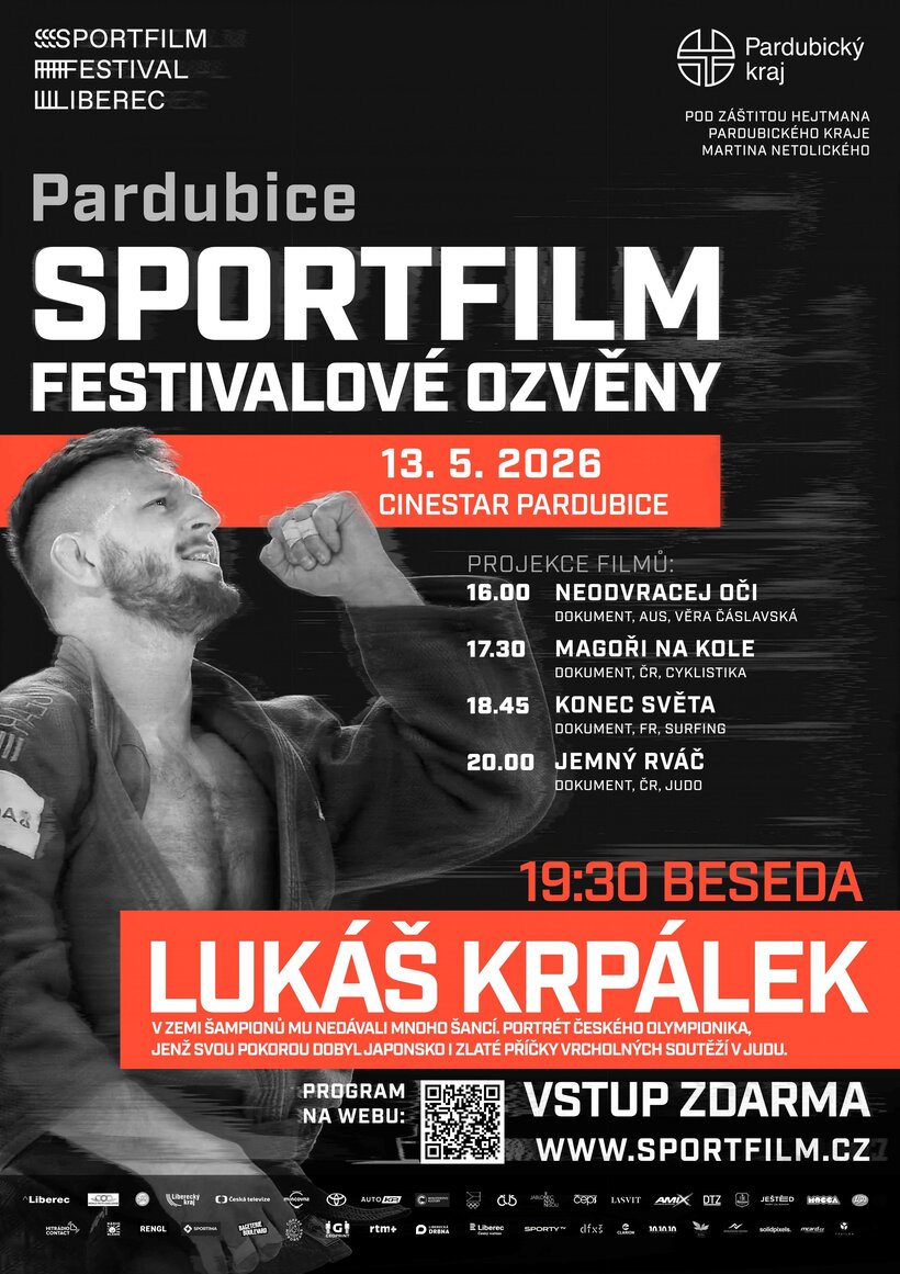 Sportfilm - Festivalové ozvěny Pardubice s Lukášem Krpálkem