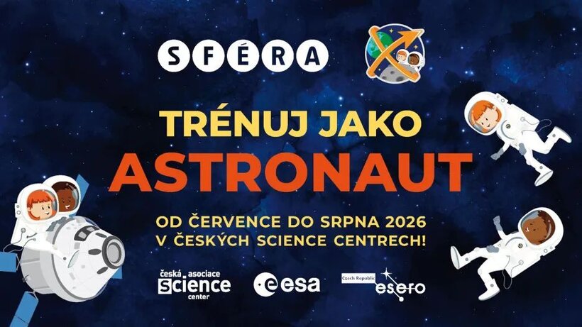 Trénuj jako astronaut, aneb letní vesmírná mise ve Sféře