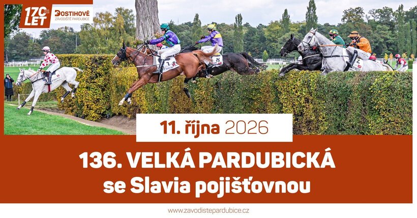 136. Velká pardubická se Slavia pojišťovnou