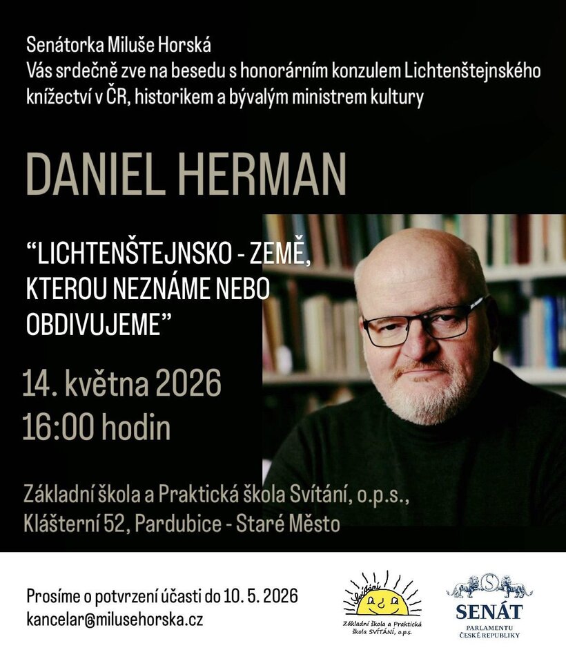 Beseda s Danielem Hermanem