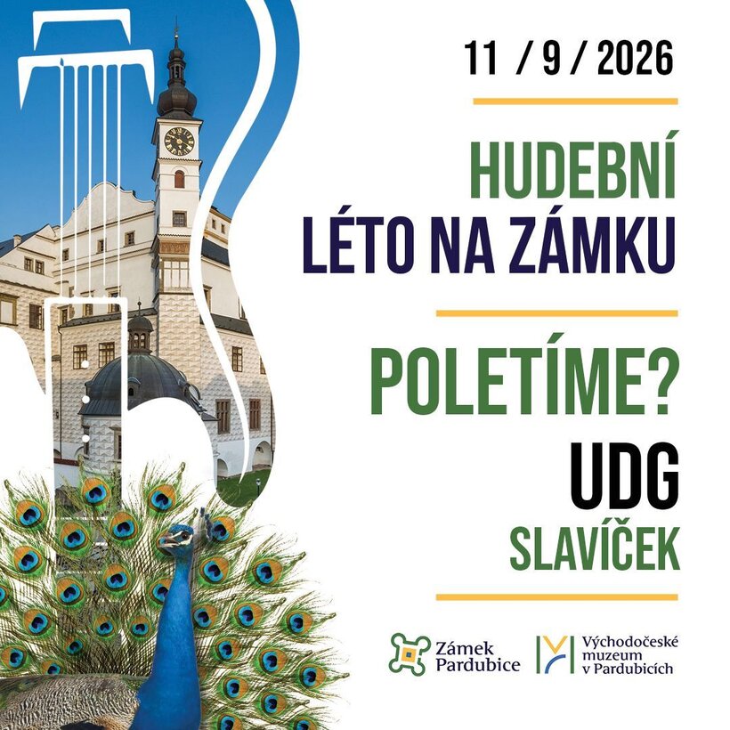 Poletíme? / UDG / Slavíček - Hudební léto na zámku 2026