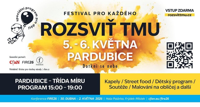 Rodinný festival Rozsviť tmu