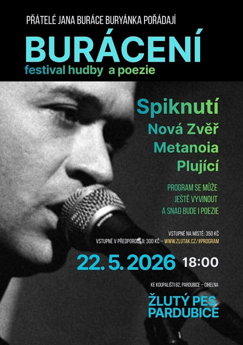 Burácení - festival hudby a poezie