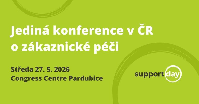 SupportDay 2026 - jediná konference v ČR o zákaznické péči