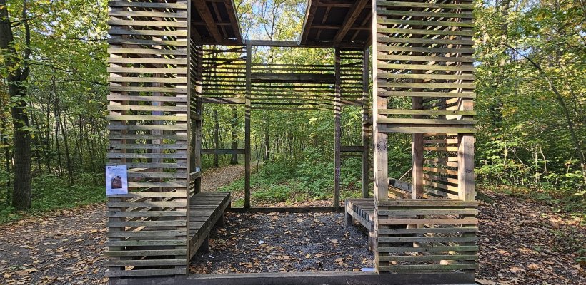 Altán ve Studáneckém lese v Pardubicích nahradí nový přístřešek se střechou