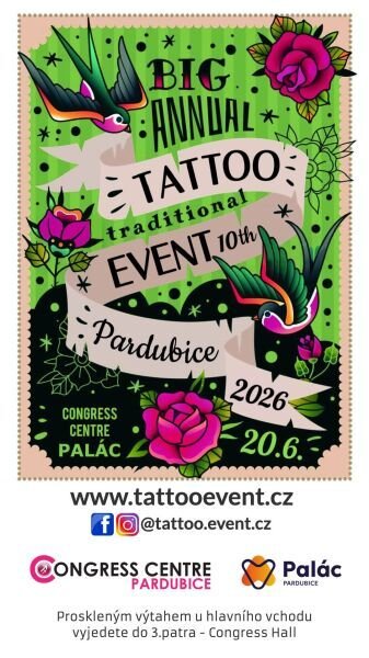 Festival tetování - X. Tattoo Event Pardubice