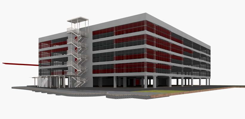 U pardubického nádraží vyroste parkovací dům pro více než 400 aut