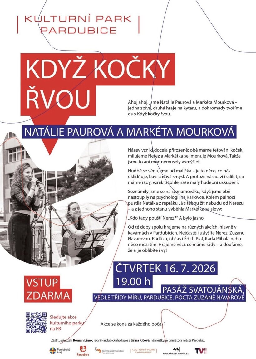 Když kočky řvou: Natálie Paurová a Markéta Mourková
