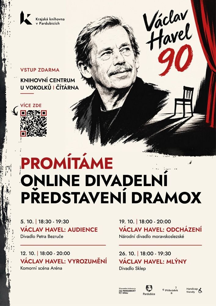 Promítáme: Online divadelní představení Václav Havel - Odcházení