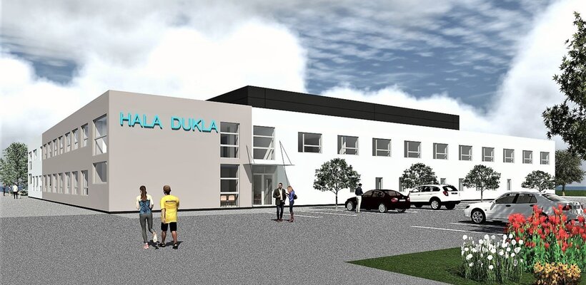 Proměna Dukly sportovní pokračuje. Basketbalová hala nabídne dvojnásobný prostor pro mládež