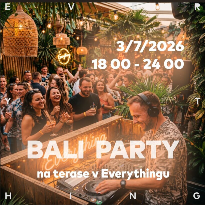 Párty Dovolená uprostřed města - Bali pod hvězdami