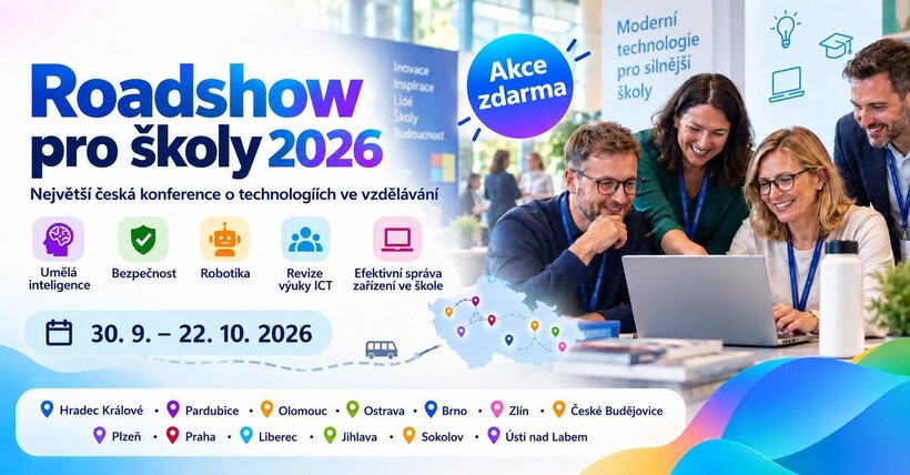 Roadshow pro školy 2026