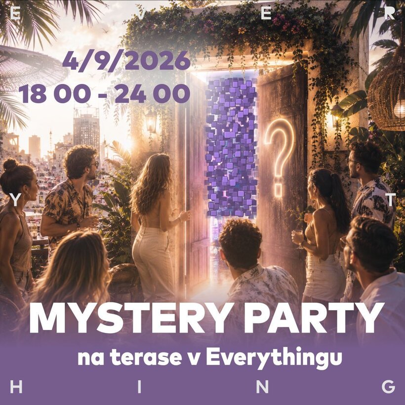 Mystery party na terase Everything