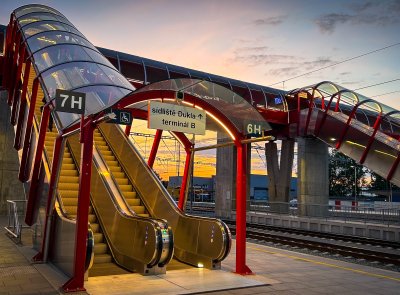 Město Pardubice je připraveno převzít lávku přes hlavní nádraží do svého vlastnictví