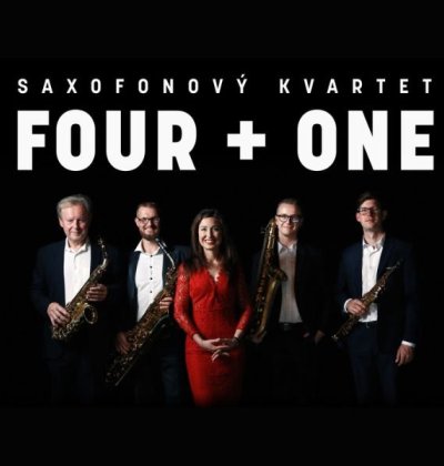 Světová hudba pro 4 saxofony a zpěv