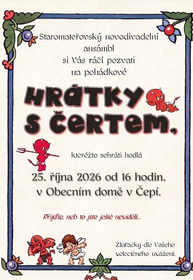 Hrátky s čertem - pro děti i dospěláky