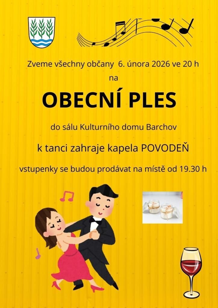 Obecní ples Barchov