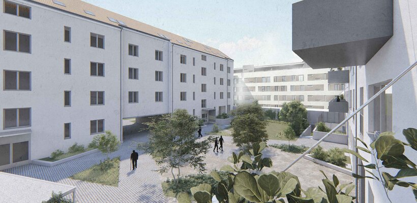Radnice chystá revitalizaci bytových domů v Husově ulici