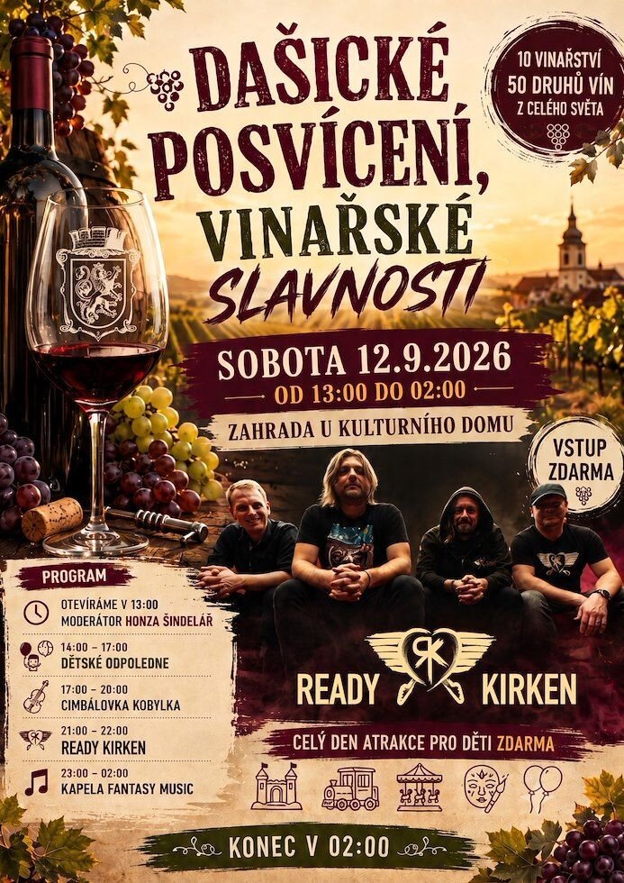 Dašické posvícení - Vinařské slavnosti