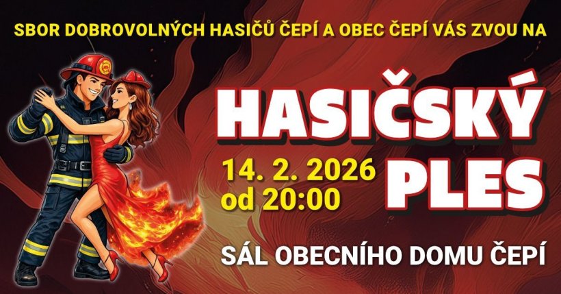 Hasičský ples SDH Čepí