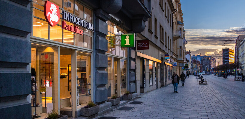 Turistické informační centrum Pardubice UZAVŘENO 18. a 19. 2. 2026