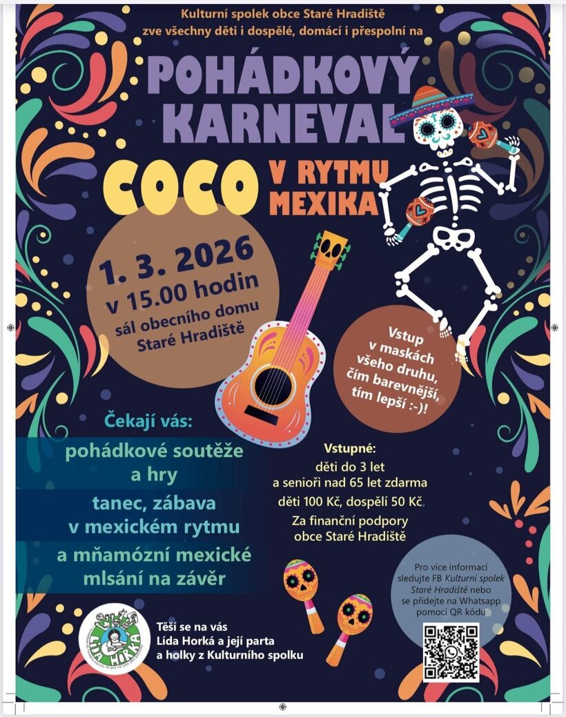 Pohádkový karneval: Coco v rytmu Mexika