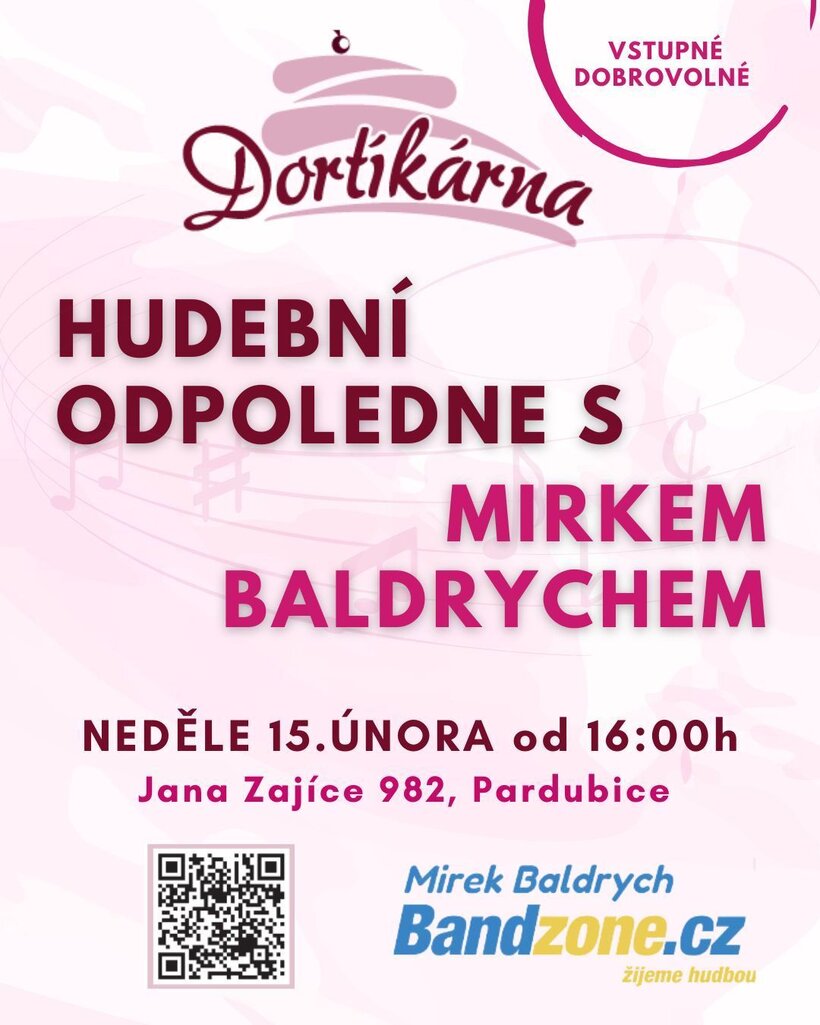 Hudební odpoledne s Mirkem Baldrychem