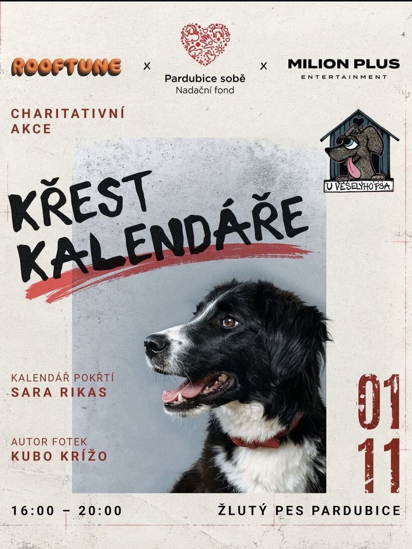Křest kalendáře Farma U Veselýho psa