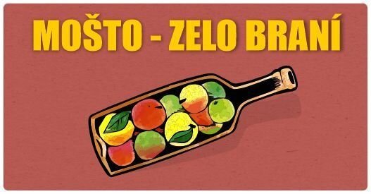Mošto - zelo braní
