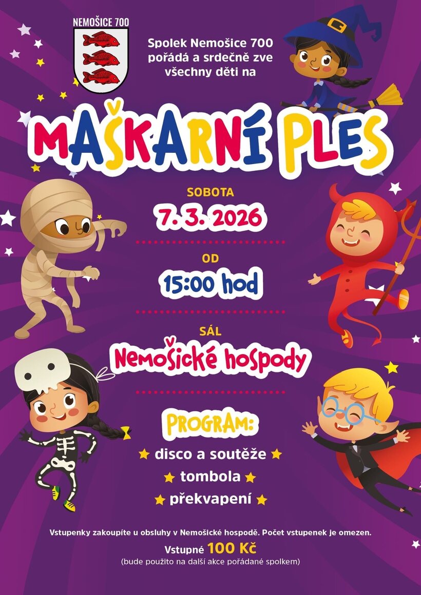 Dětský maškarní ples