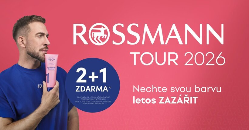 ROSSMANN Tour 2026 S Tomášem Arsovem