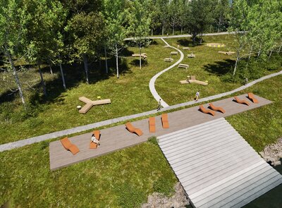 Pardubice budují novou sluneční pláž. Lidé budou moci trávit čas přímo na břehu Labe