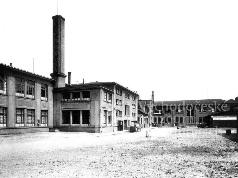 Architektura ve službě Telegrafie a Prokopovy továrny