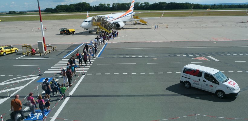 Dostavba terminálu Jana Kašpara jde podle plánu. Letiště čeká nový gate, gastro zóna i přestěhování vedení