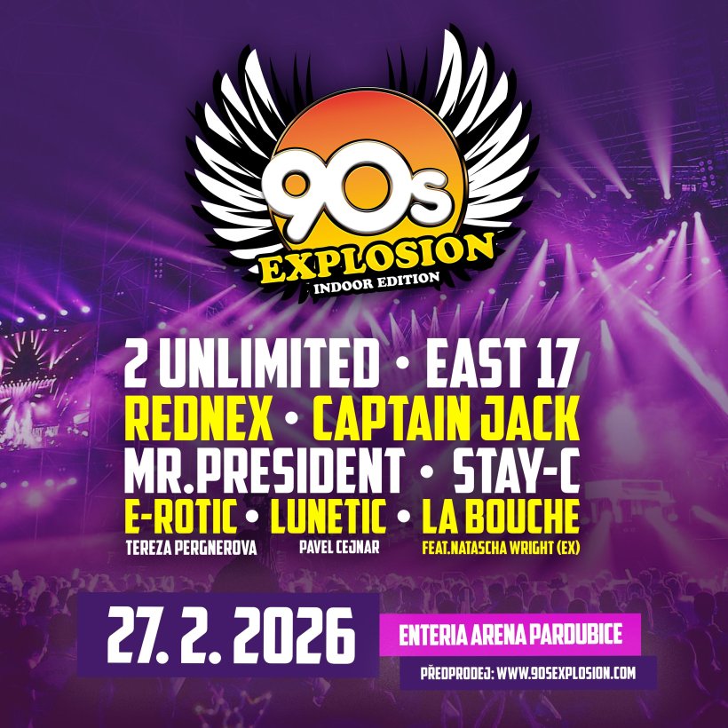 90s Explosion Pardubice 2026