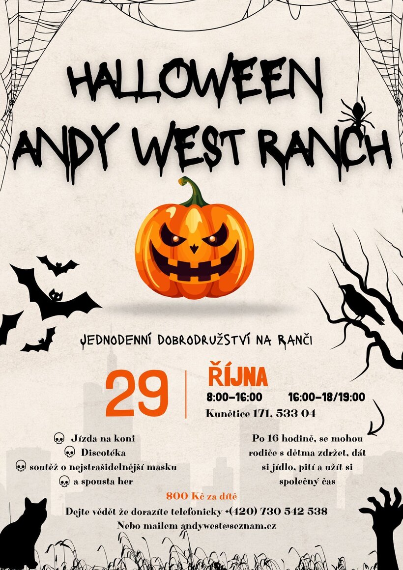 Halloween na ranči