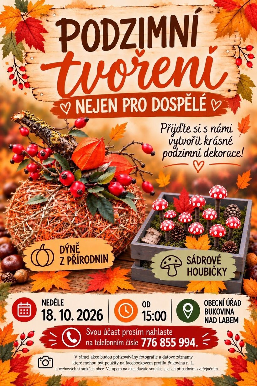 Podzimní tvoření nejen pro dospělé