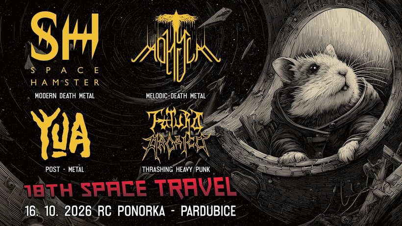 18th Space Travel - Space Hamster + Mohyla + YUA + Futuro Arcaico