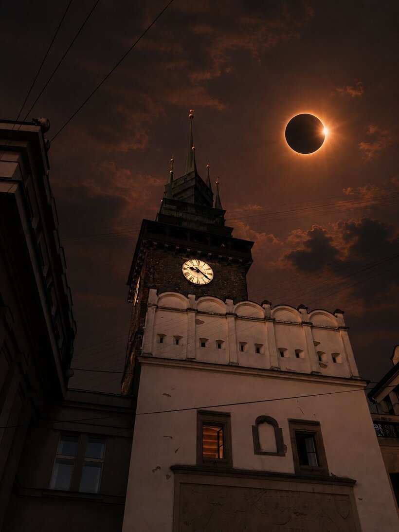Zatmění Slunce na Zelené bráně