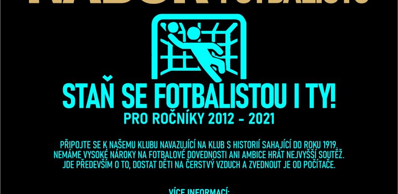 NÁBOR MLADÝCH FOTBALISTŮ FK SLOVANY PARDUBICE